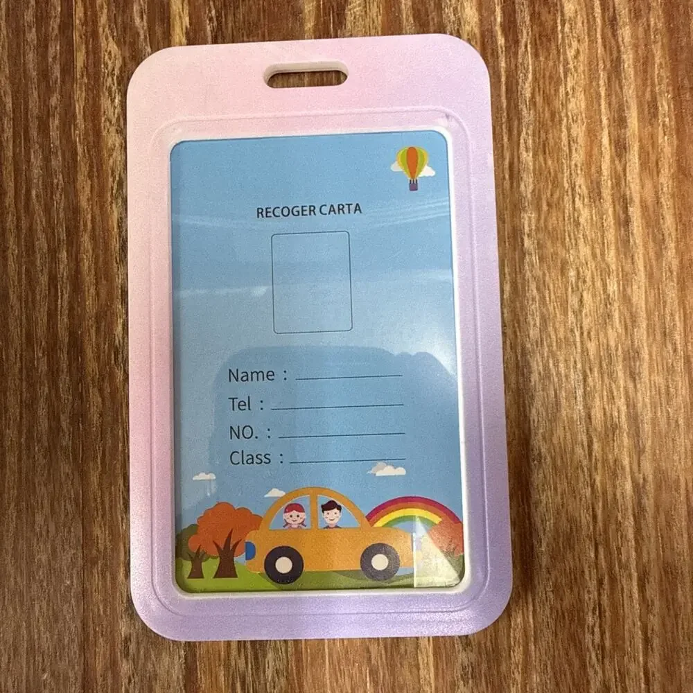 Unbranded plastic badge